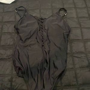 Black one piece